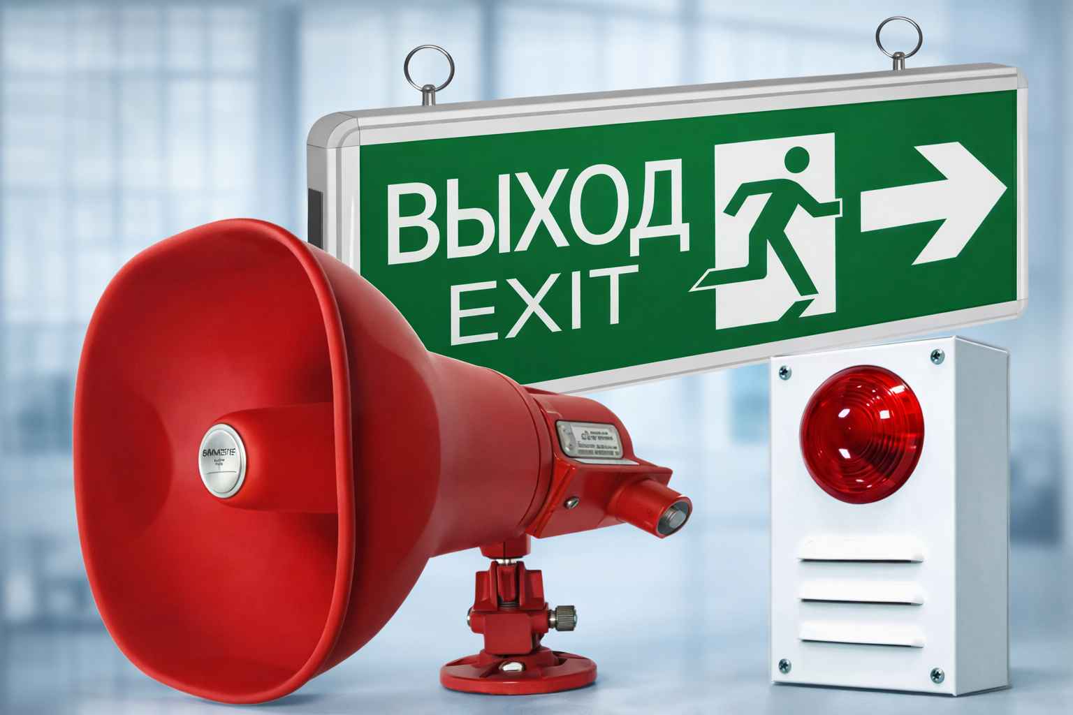 СП 3.13130.2026: обновлены требования к системам оповещения при пожаре